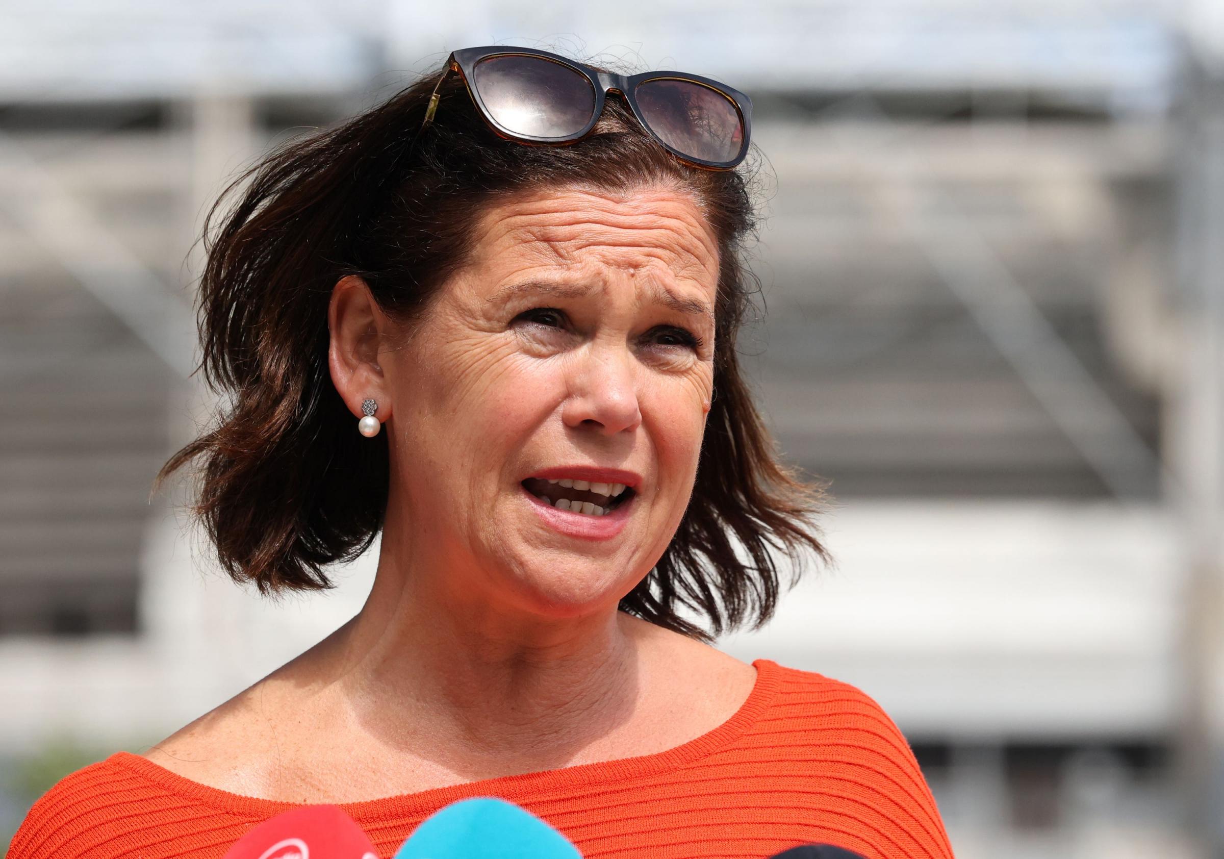 Sinn Fein's Mary Lou McDonald says Boris Johnson ‘in cahoots’ with DUP