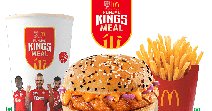 McDonald’s India North & East partners Punjab Kings as official meal partner